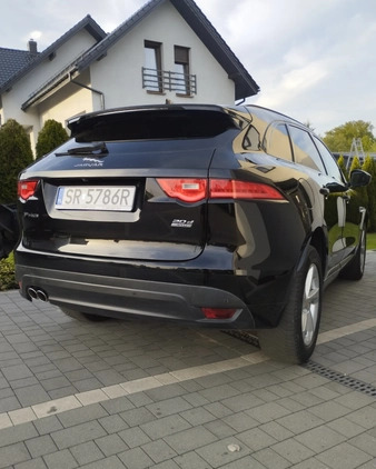 Jaguar F-Pace cena 96900 przebieg: 141143, rok produkcji 2018 z Rybnik małe 56